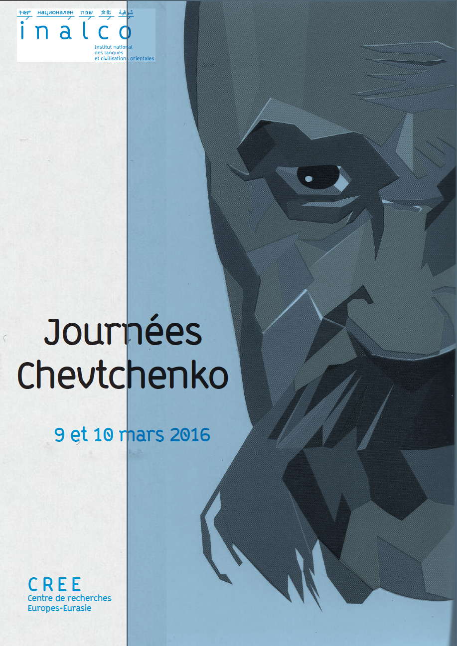 Couverture Slovo. Journées Taras Chevtchenko. Poète et peintre ukrainien du XIXe siècle. 2016-03-09